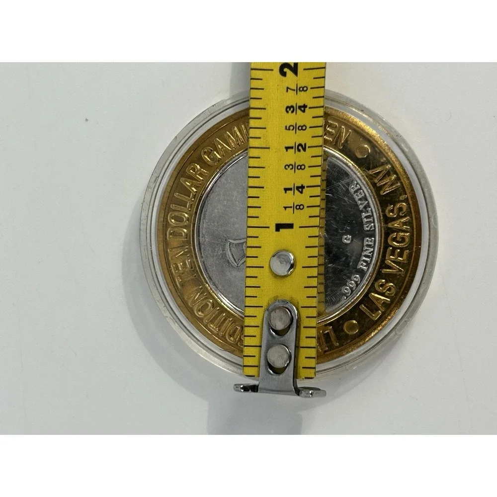 Monte Carlo Las Vegas, NV $10 Gaming Token Brewmaster Special .999 Silver